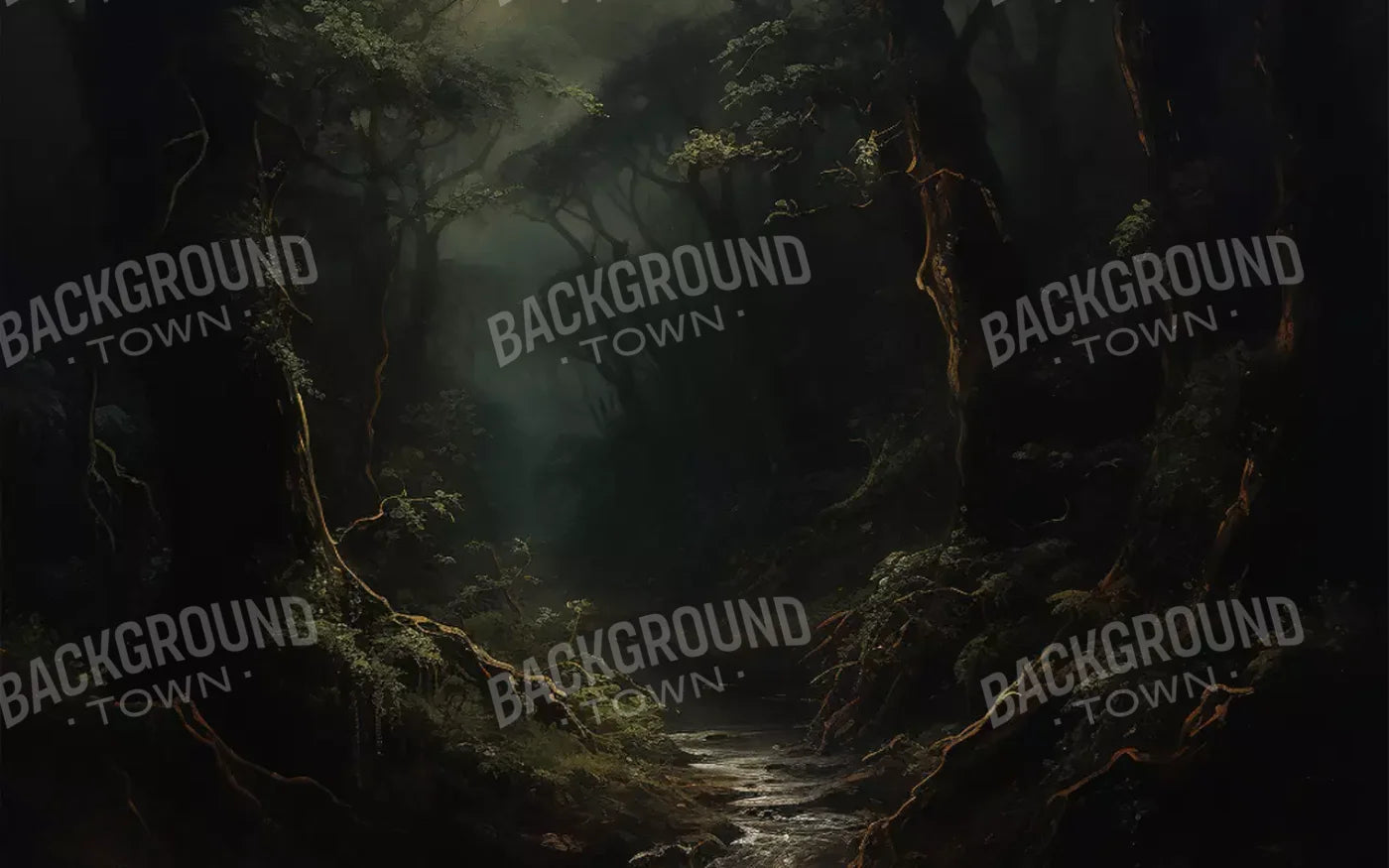 Into The Woods I 8’X5’ Ultracloth (96 X 60 Inch) Backdrop