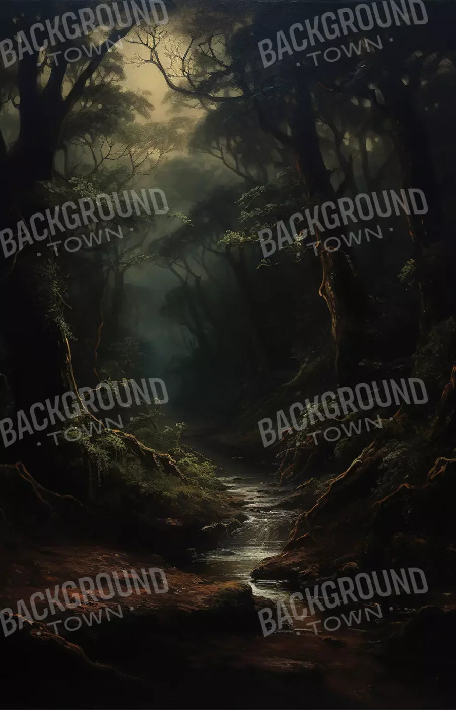 Into The Woods I 9’X14’ Ultracloth (108 X 168 Inch) Backdrop