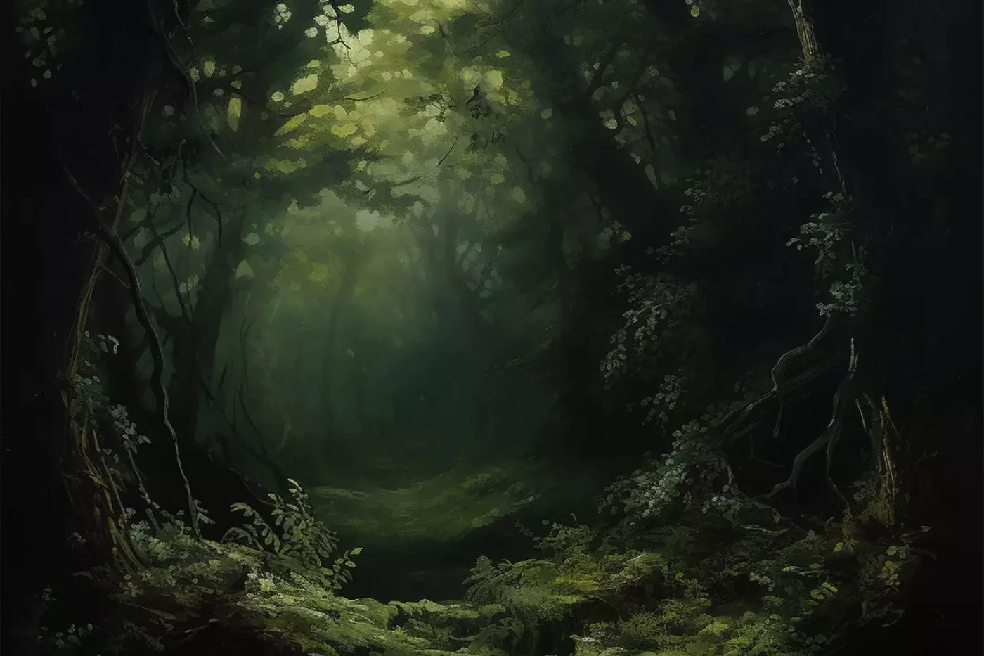Into The Woods Ii 12’X8’ Ultracloth (144 X 96 Inch) Backdrop