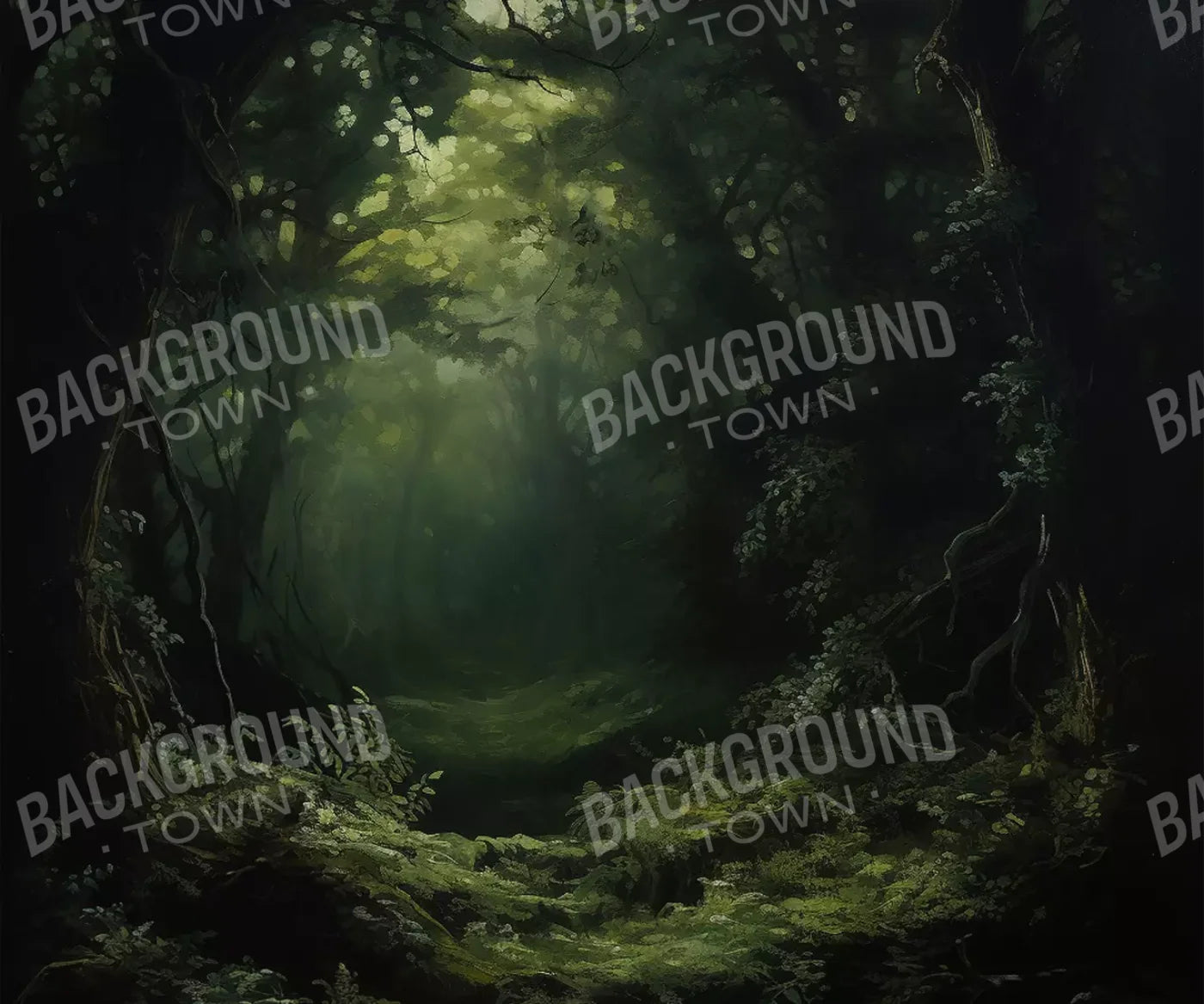 Into The Woods Ii 5’X4’2 Fleece (60 X 50 Inch) Backdrop