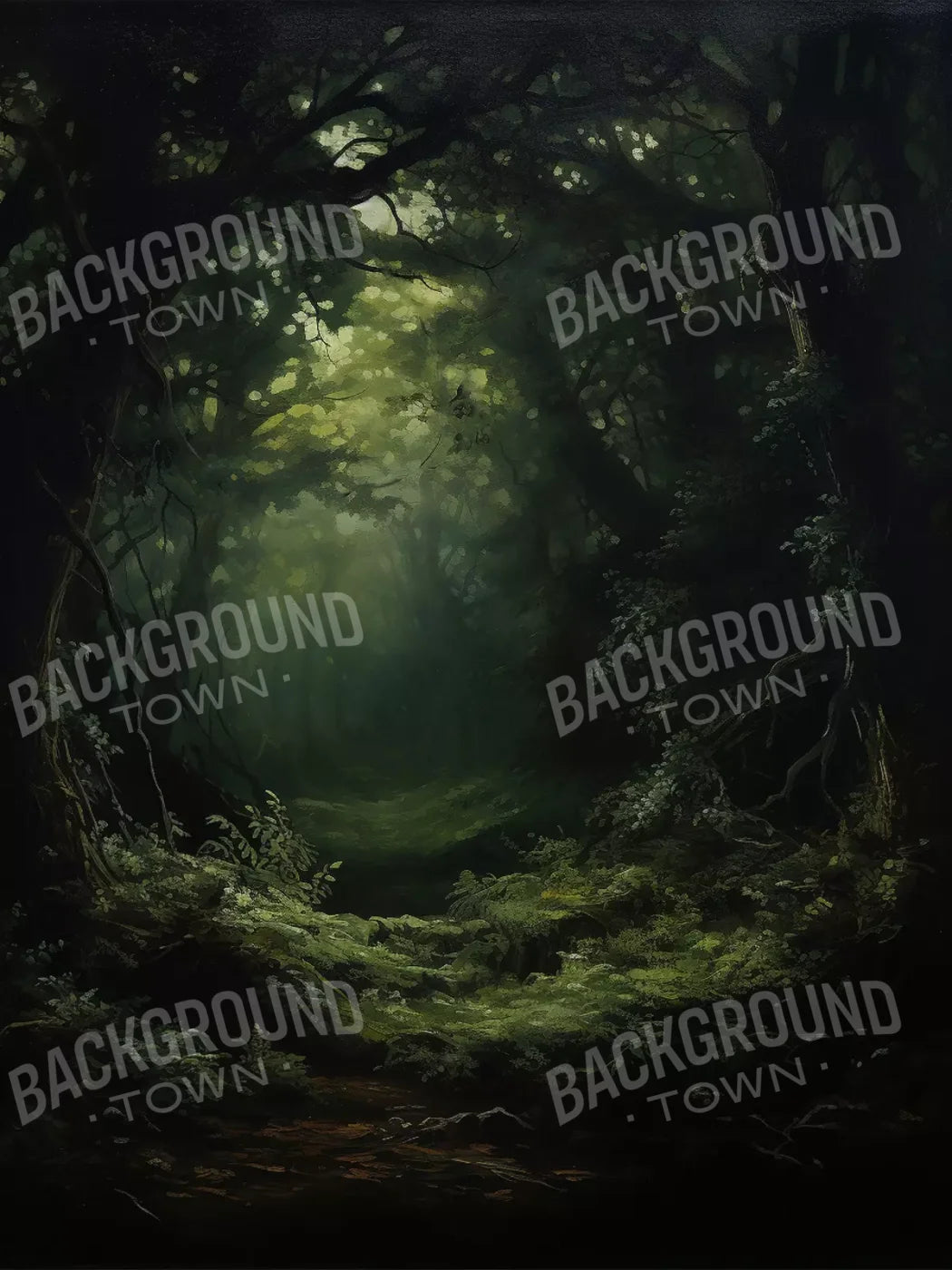 Into The Woods Ii 5’X6’8 Fleece (60 X 80 Inch) Backdrop