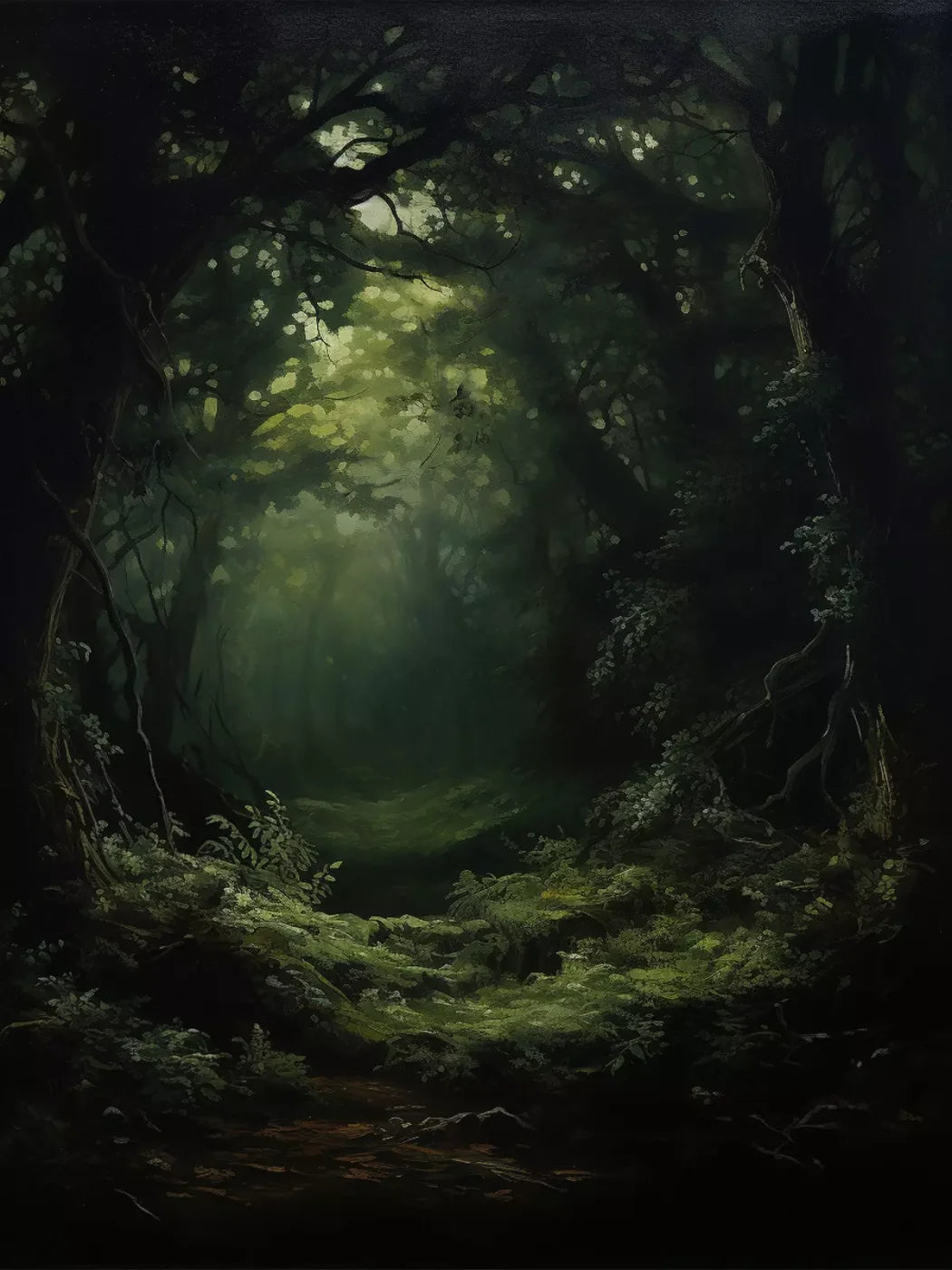 Into The Woods Ii 6’X8’ Fleece (72 X 96 Inch) Backdrop