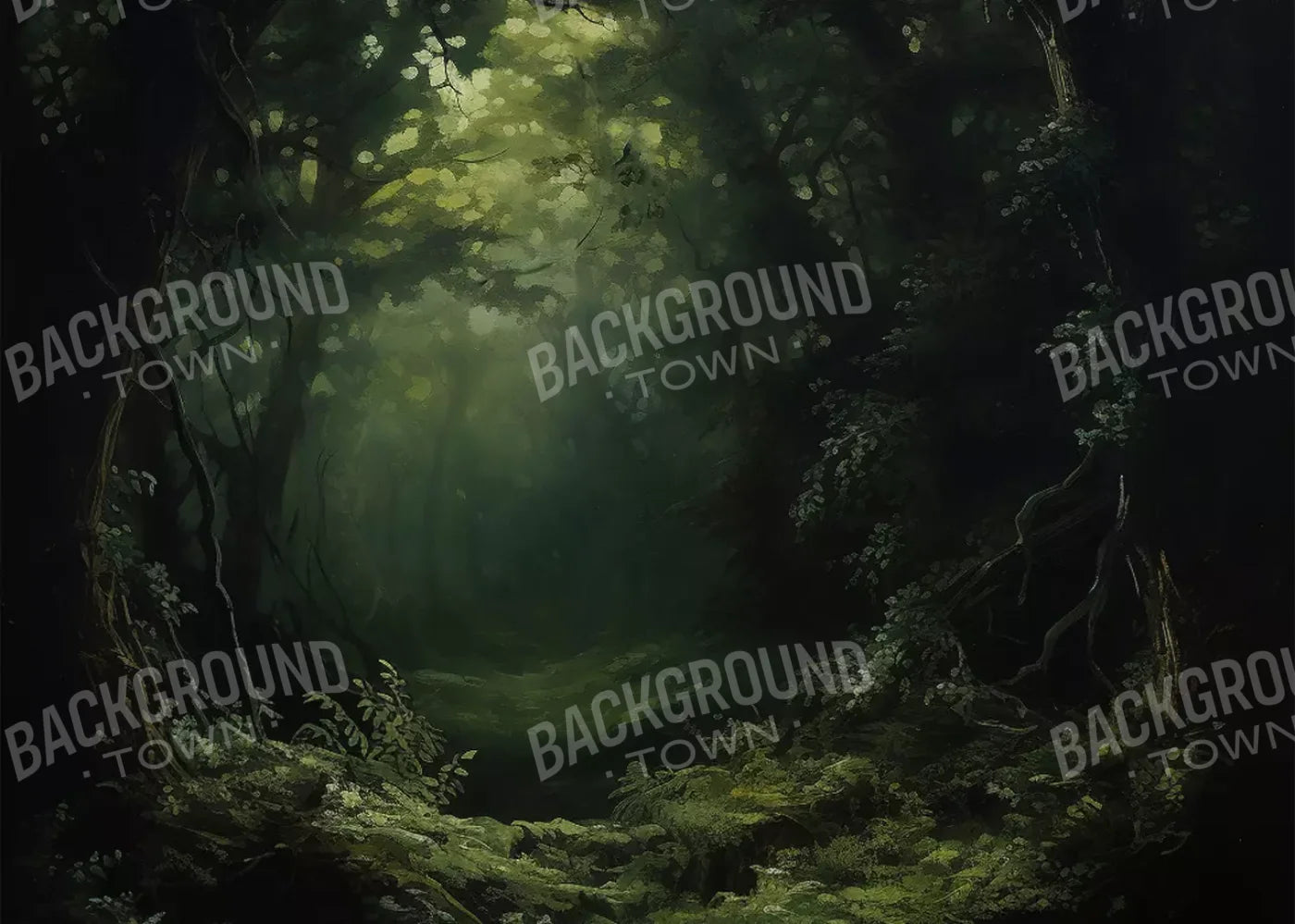 Into The Woods Ii 7’X5’ Ultracloth (84 X 60 Inch) Backdrop