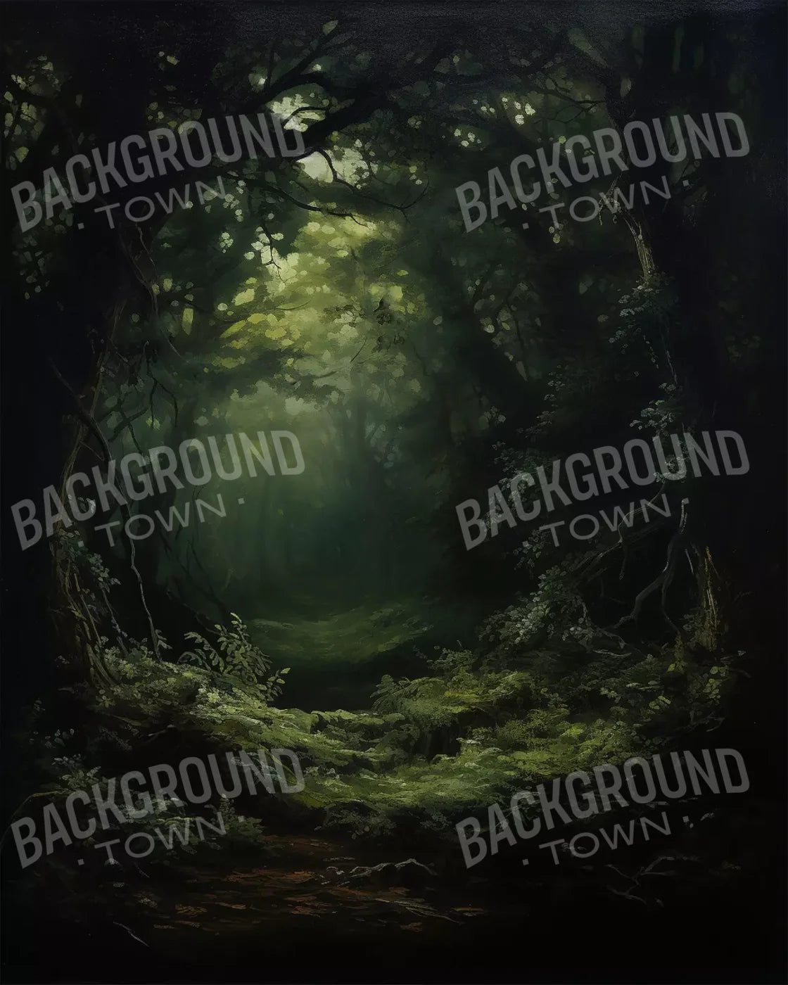 Into The Woods Ii 8’X10’ Fleece (96 X 120 Inch) Backdrop