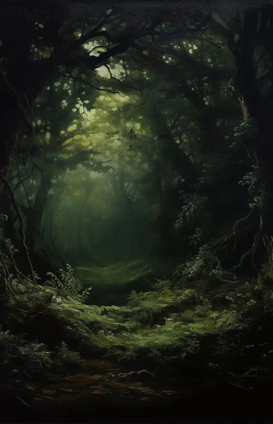Into The Woods Ii 9’X14’ Ultracloth (108 X 168 Inch) Backdrop