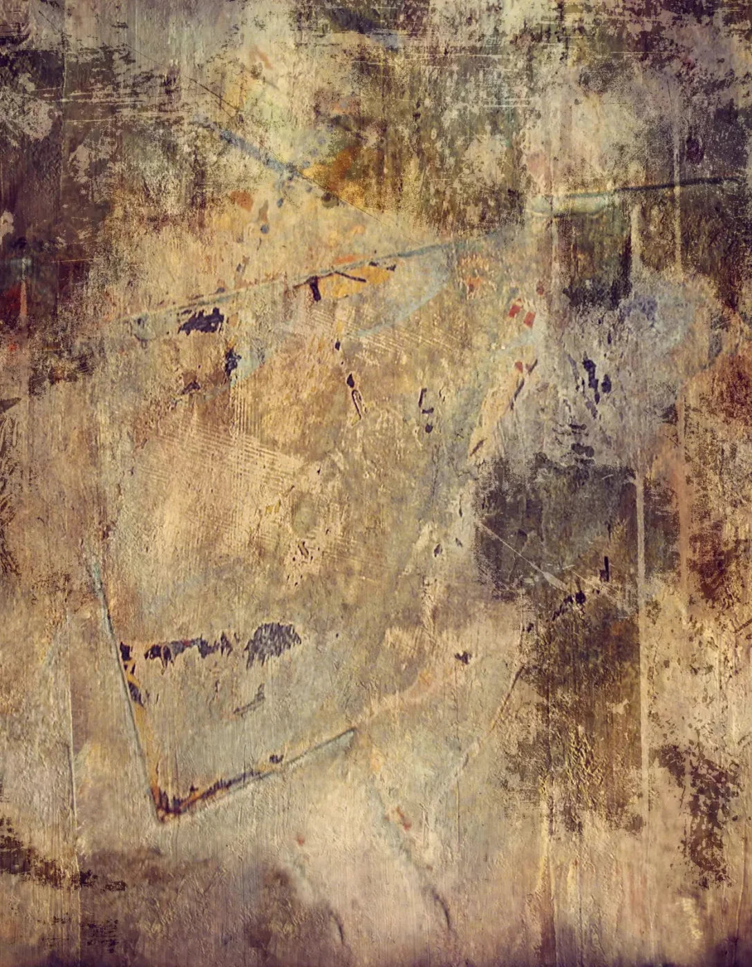 Iron Age Crete 6X8 Fleece ( 72 X 96 Inch ) Backdrop