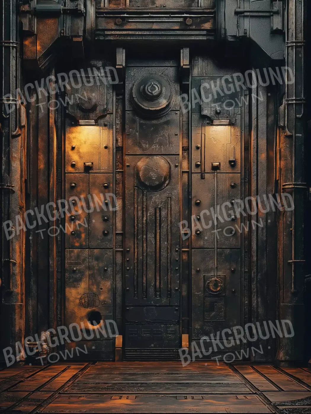 Iron Entrance Ii 5’X6’8 Fleece (60 X 80 Inch) Backdrop