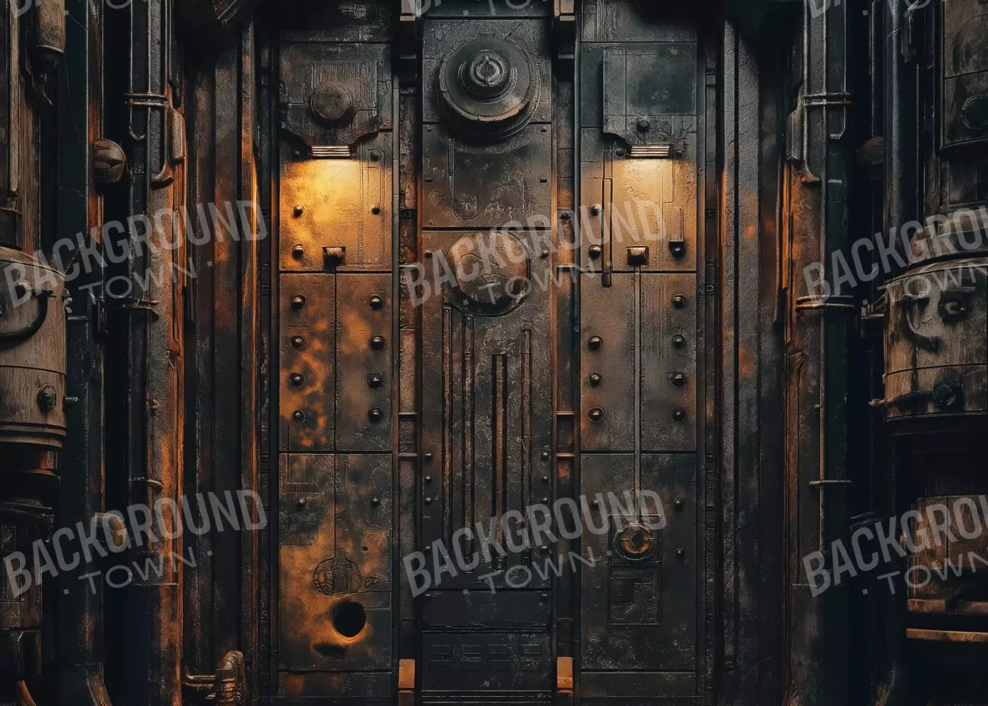 Iron Entrance Ii 7’X5’ Ultracloth (84 X 60 Inch) Backdrop