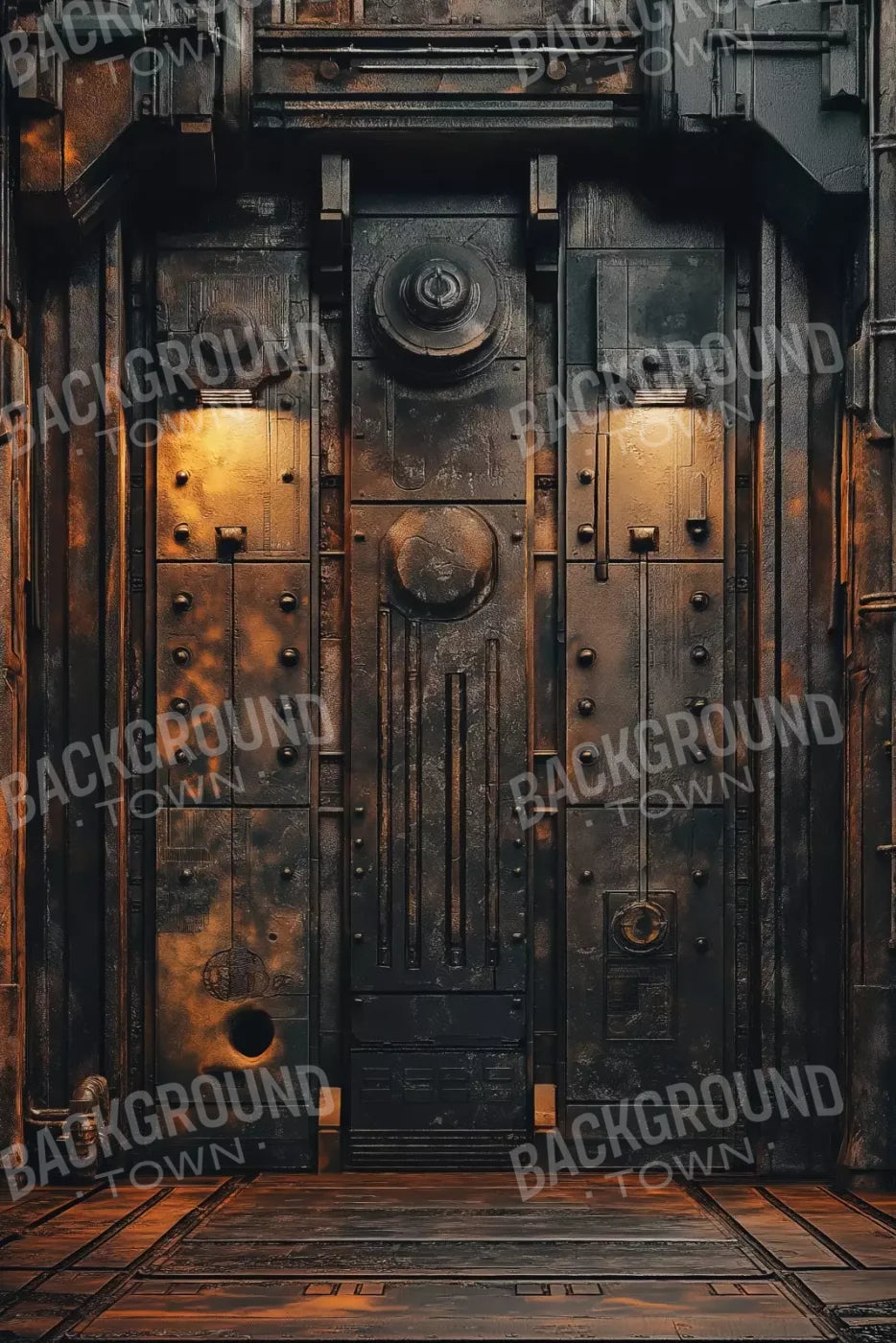 Iron Entrance Ii 8’X12’ Ultracloth (96 X 144 Inch) Backdrop