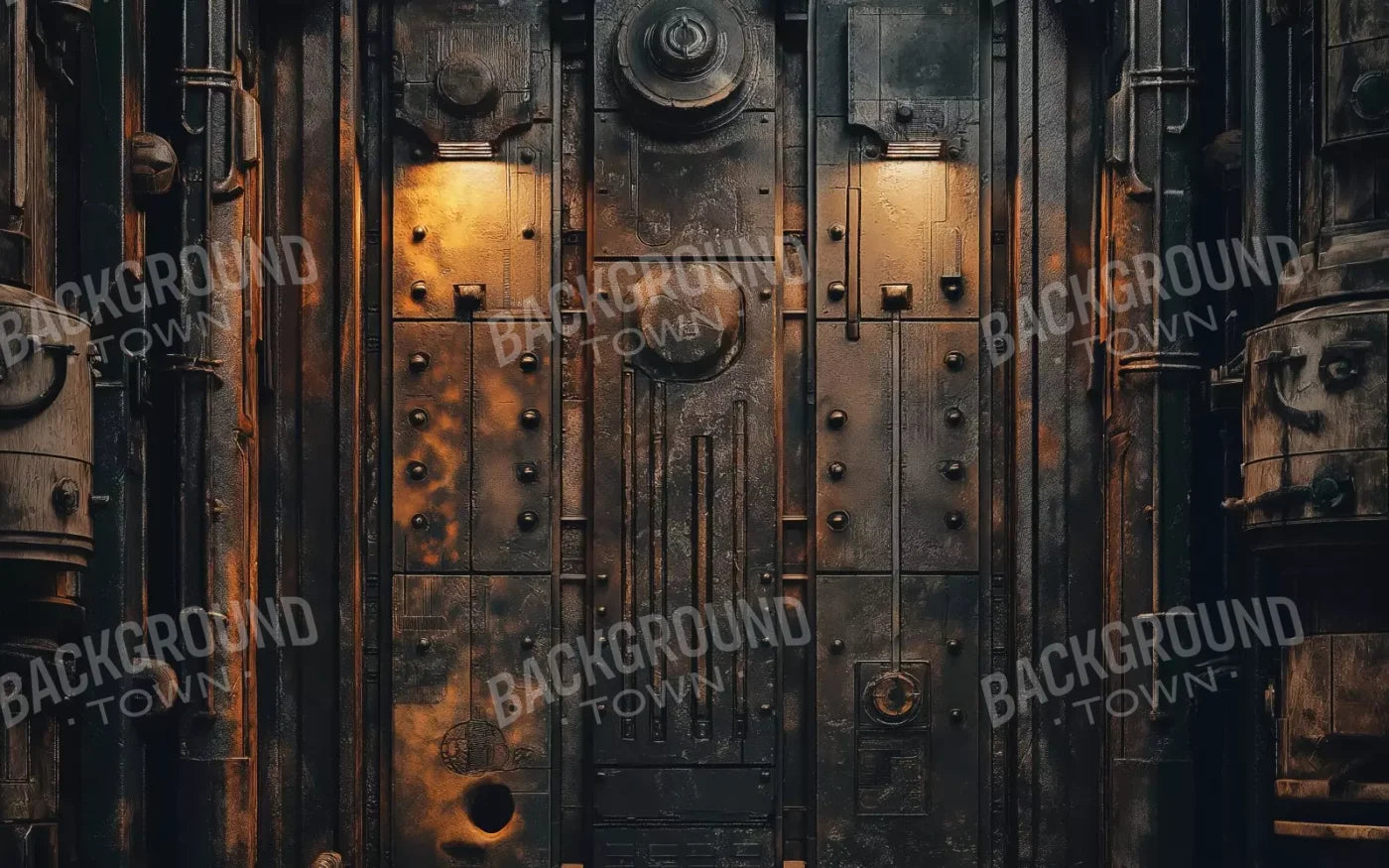 Iron Entrance Ii 8’X5’ Ultracloth (96 X 60 Inch) Backdrop
