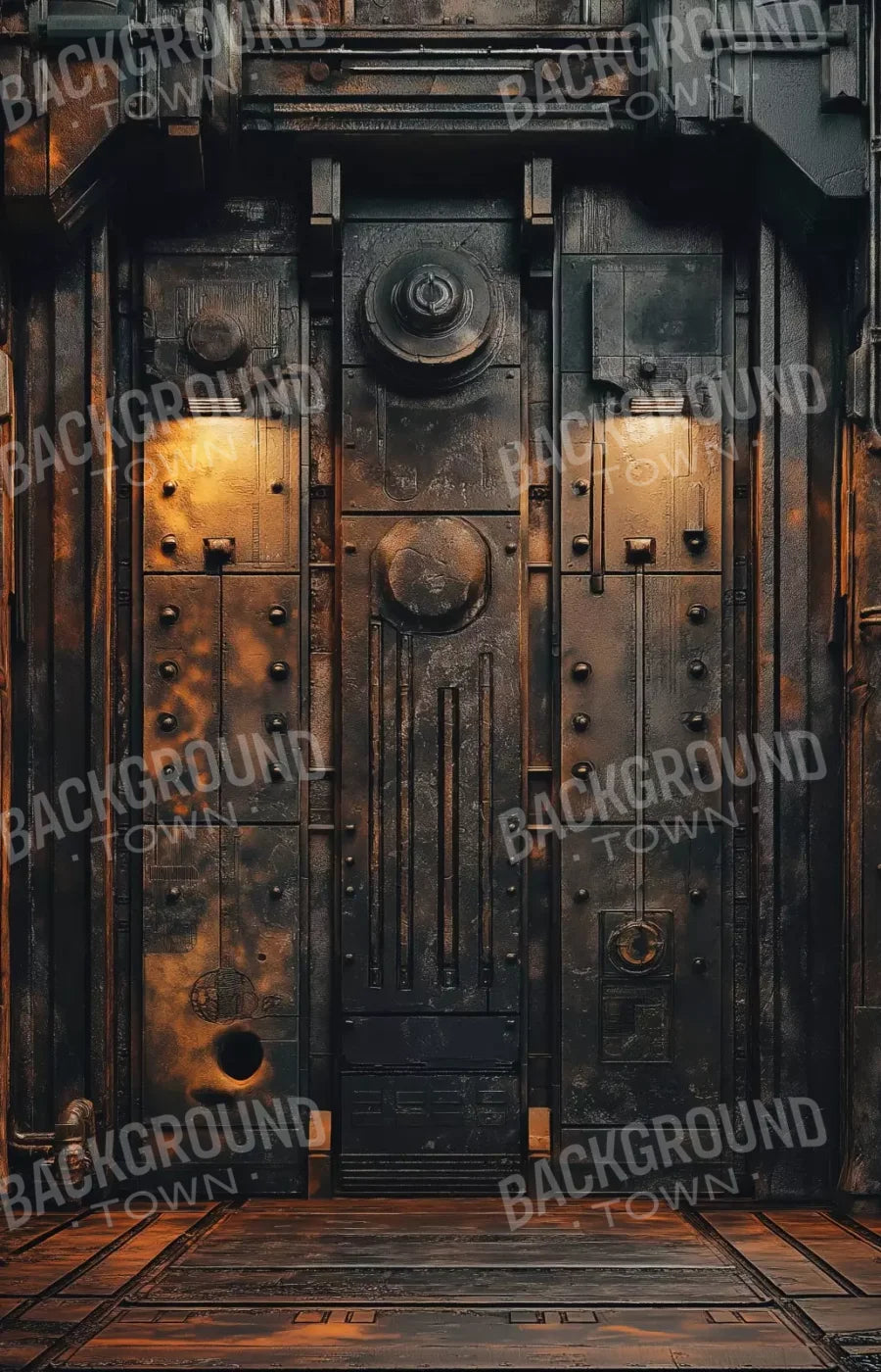 Iron Entrance Ii 9’X14’ Ultracloth (108 X 168 Inch) Backdrop