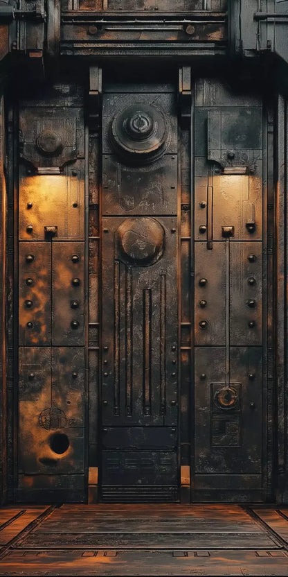 Iron Entrance Ii Backdrop