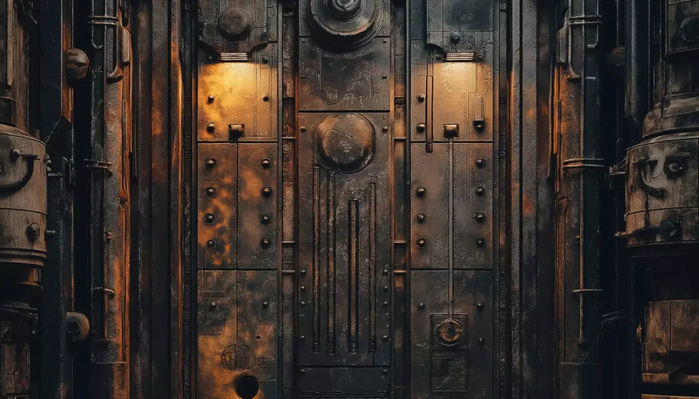 Iron Entrance Ii Backdrop