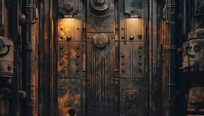 Iron Entrance Ii Backdrop