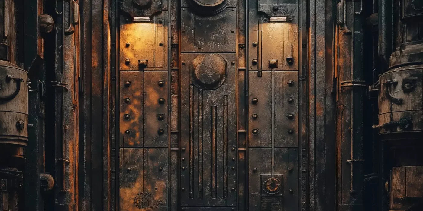 Iron Entrance Ii Backdrop