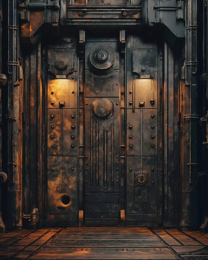Iron Entrance Ii 8’X10’ Fleece (96 X 120 Inch) Backdrop