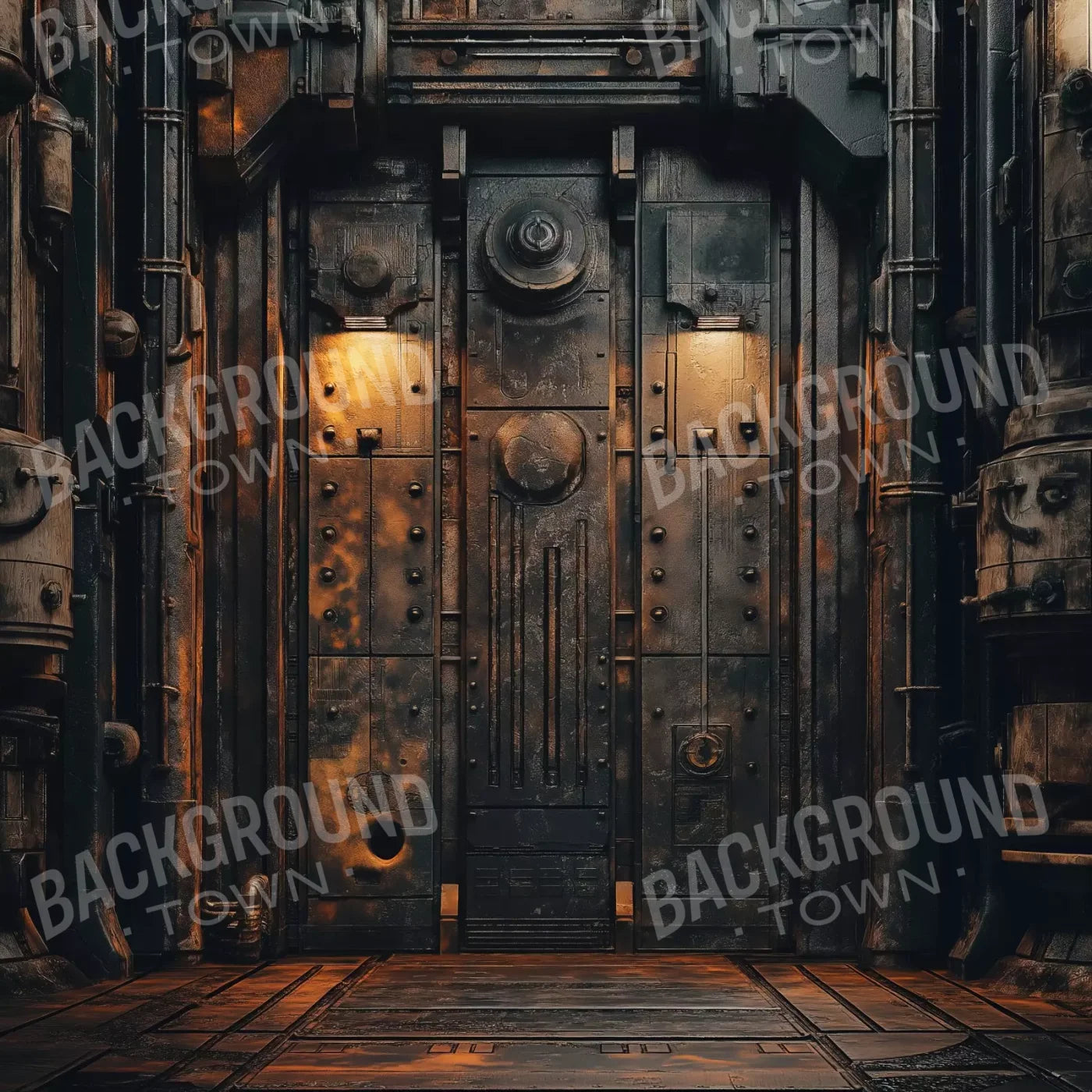 Iron Entrance Ii 8’X8’ Fleece (96 X Inch) Backdrop