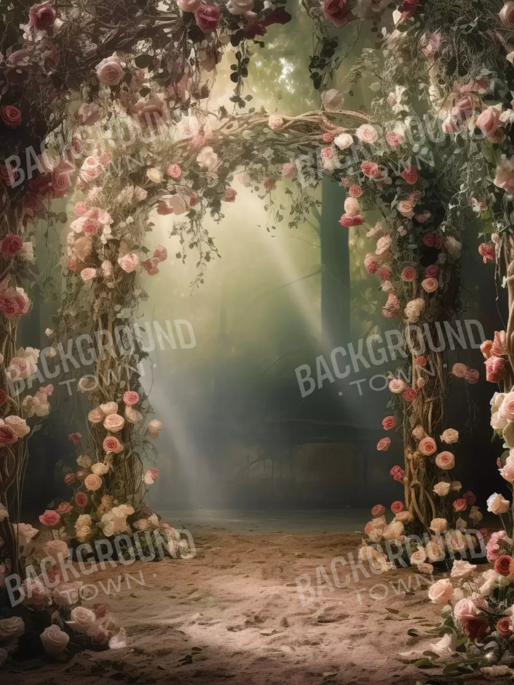 Ivory And Sand 6X8 Fleece ( 72 X 96 Inch ) Backdrop