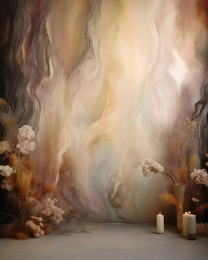 Ivory Dream 8X10 Fleece ( 96 X 120 Inch ) Backdrop