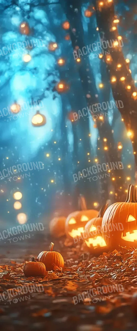 Jack O Lantern Path 2 5’X12’ Ultracloth For Westcott X-Drop (60 X 144 Inch) Backdrop