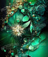 Green Textured Backdrop for Photography