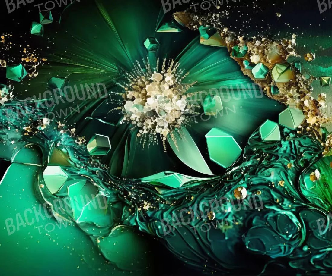 Green Textured Backdrop for Photography
