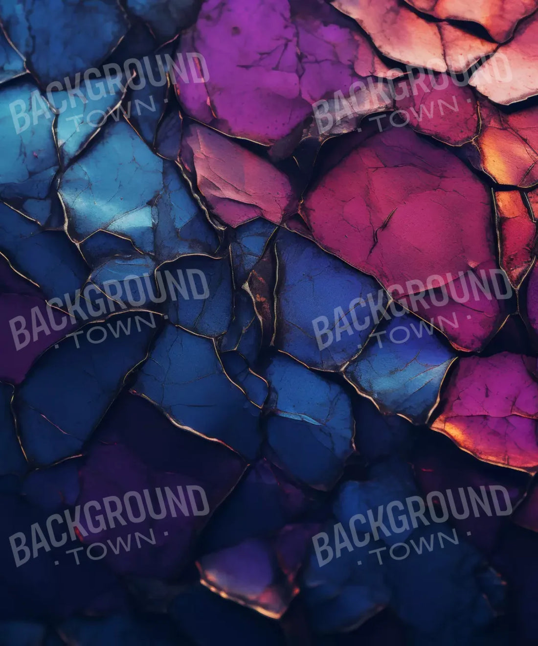 Blue, Purple, Pink  Backdrop for Photography