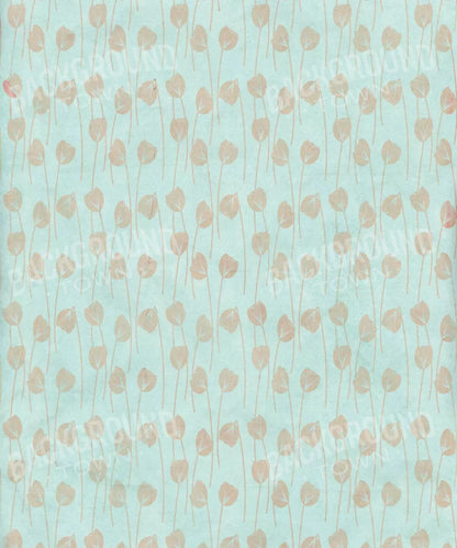 Blue Floral Backdrop for Photography