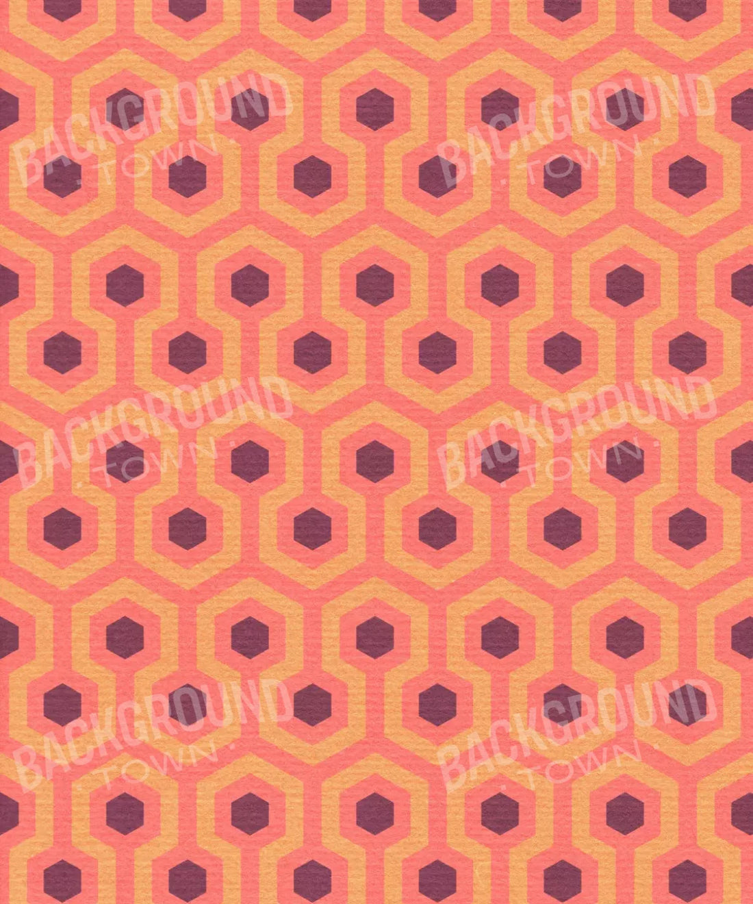 Orange Pattern Backdrop for Photography