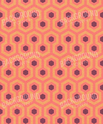 Orange Pattern Backdrop for Photography