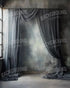 Chiffon Elegance Charcoal Vi 8’X10’ Fleece (96 X 120 Inch) Backdrop