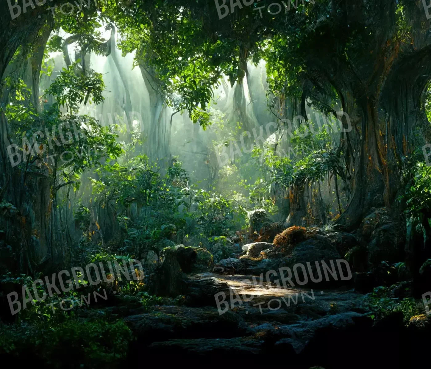 Jungle Fever 12’X10’ Ultracloth (144 X 120 Inch) Backdrop