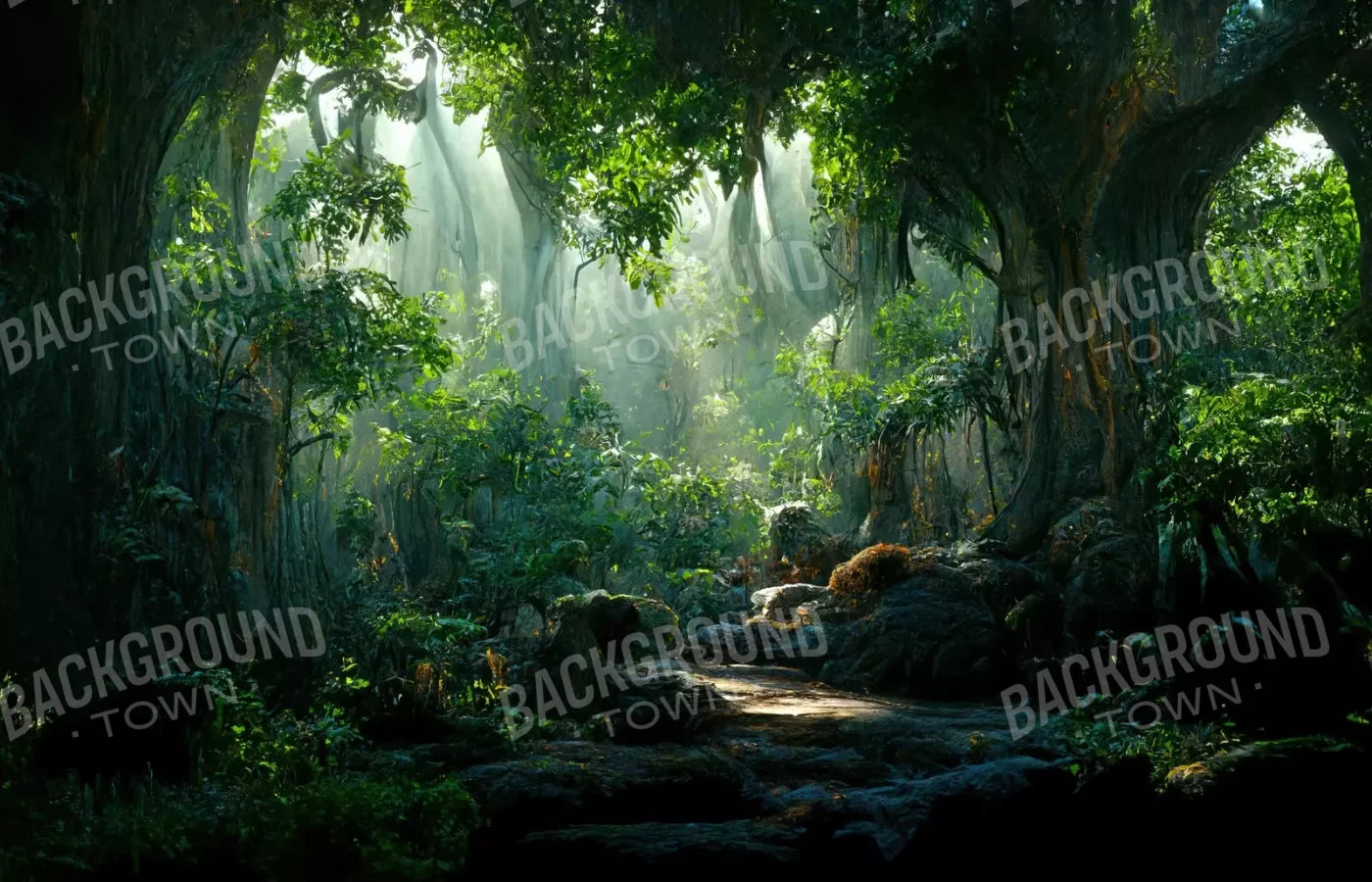 Jungle Fever 12’X8’ Ultracloth (144 X 96 Inch) Backdrop