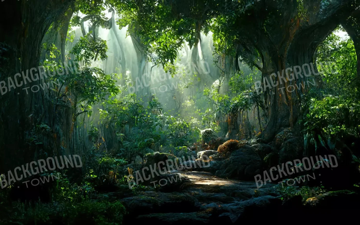 Jungle Fever 14’X9’ Ultracloth (168 X 108 Inch) Backdrop