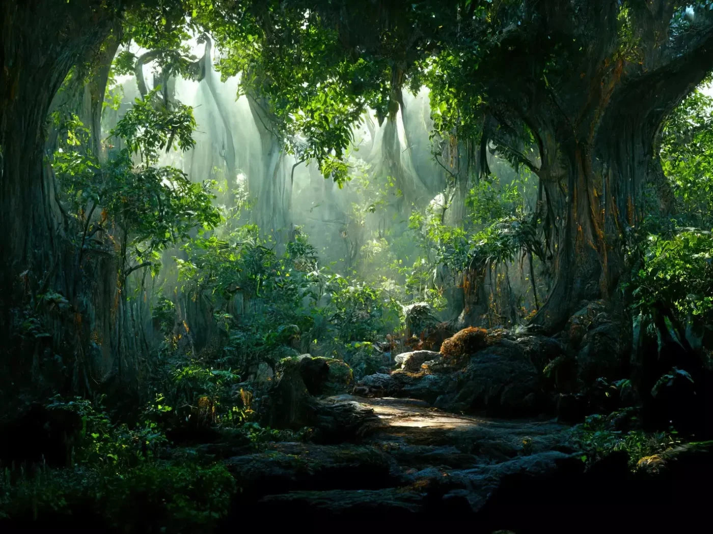 Jungle Fever 6’8’X5’ Fleece (80 X 60 Inch) Backdrop