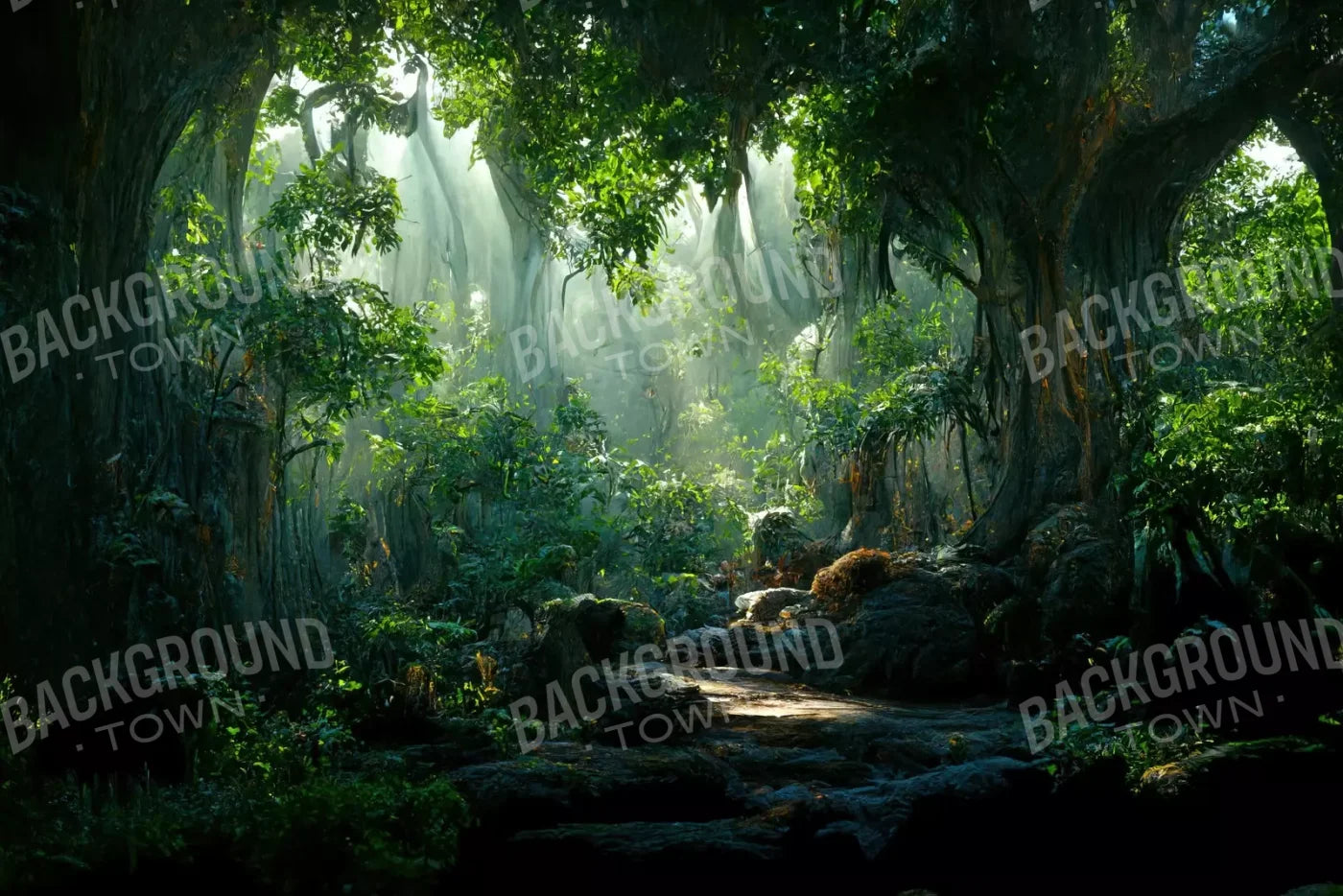 Jungle Fever 8’X5’ Ultracloth (96 X 60 Inch) Backdrop