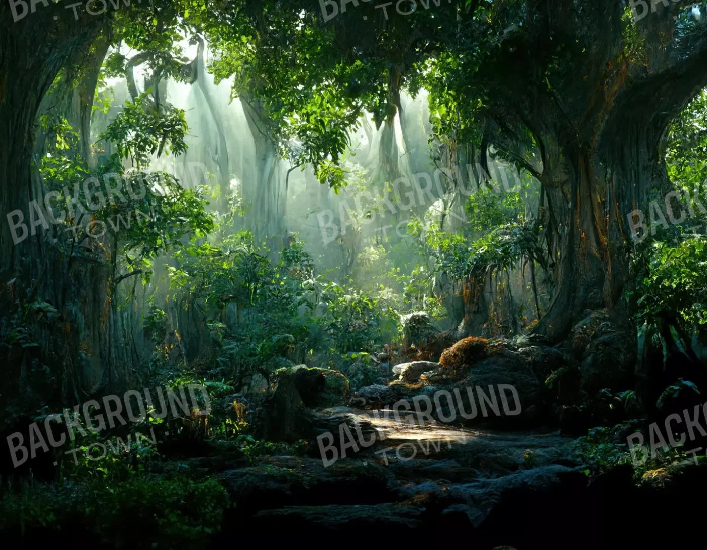 Jungle Fever 8’X6’ Fleece (96 X 72 Inch) Backdrop