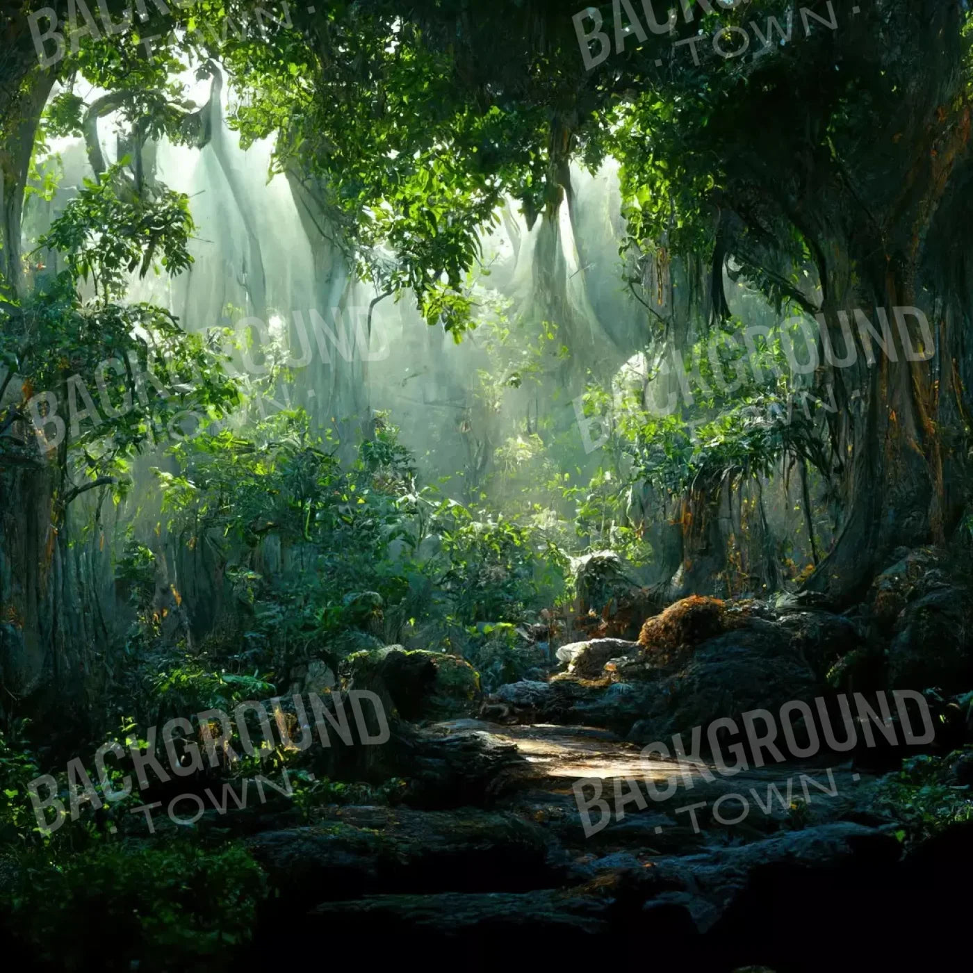 Jungle Fever 8’X8’ Fleece (96 X Inch) Backdrop