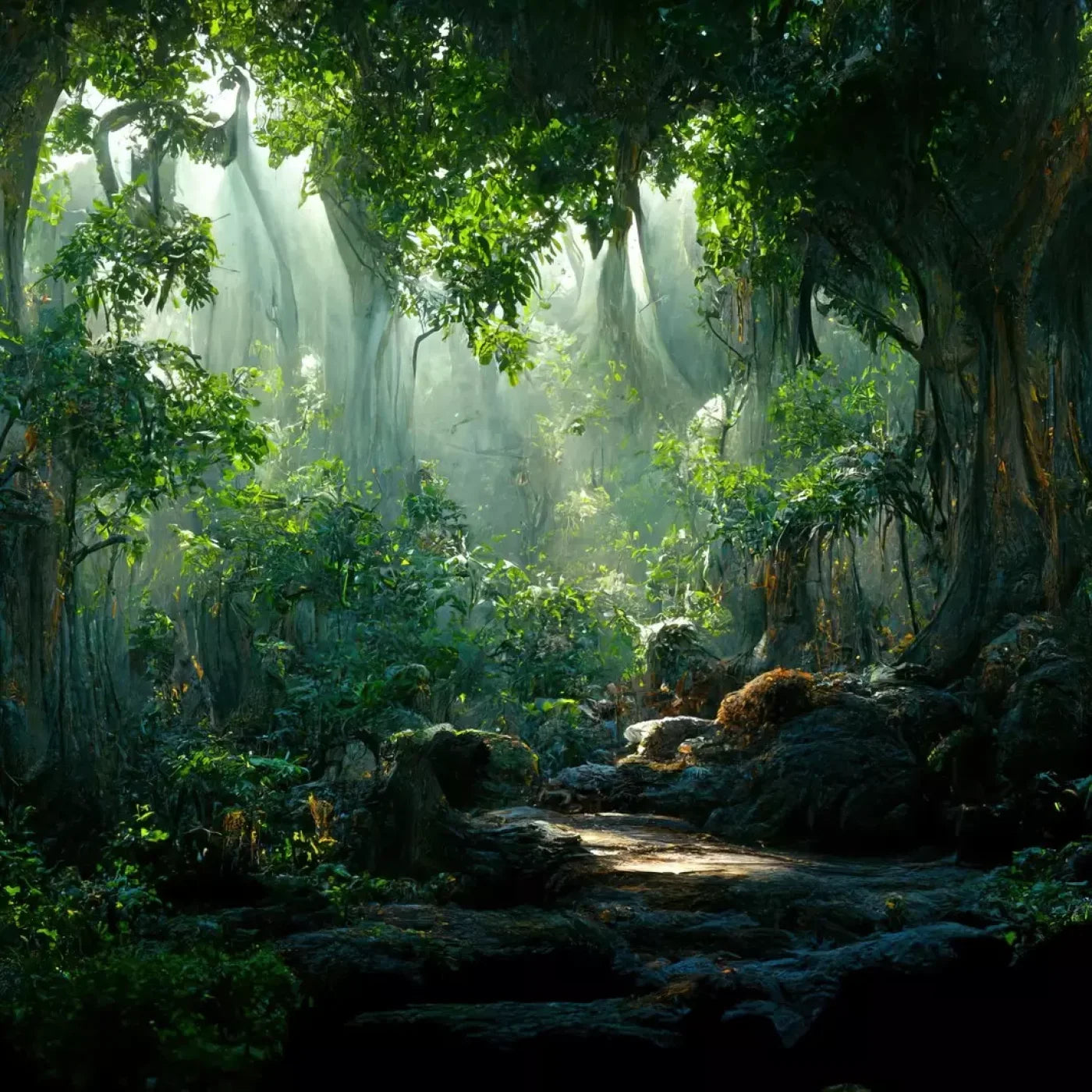 Jungle Fever 8’X8’ Fleece (96 X Inch) Backdrop
