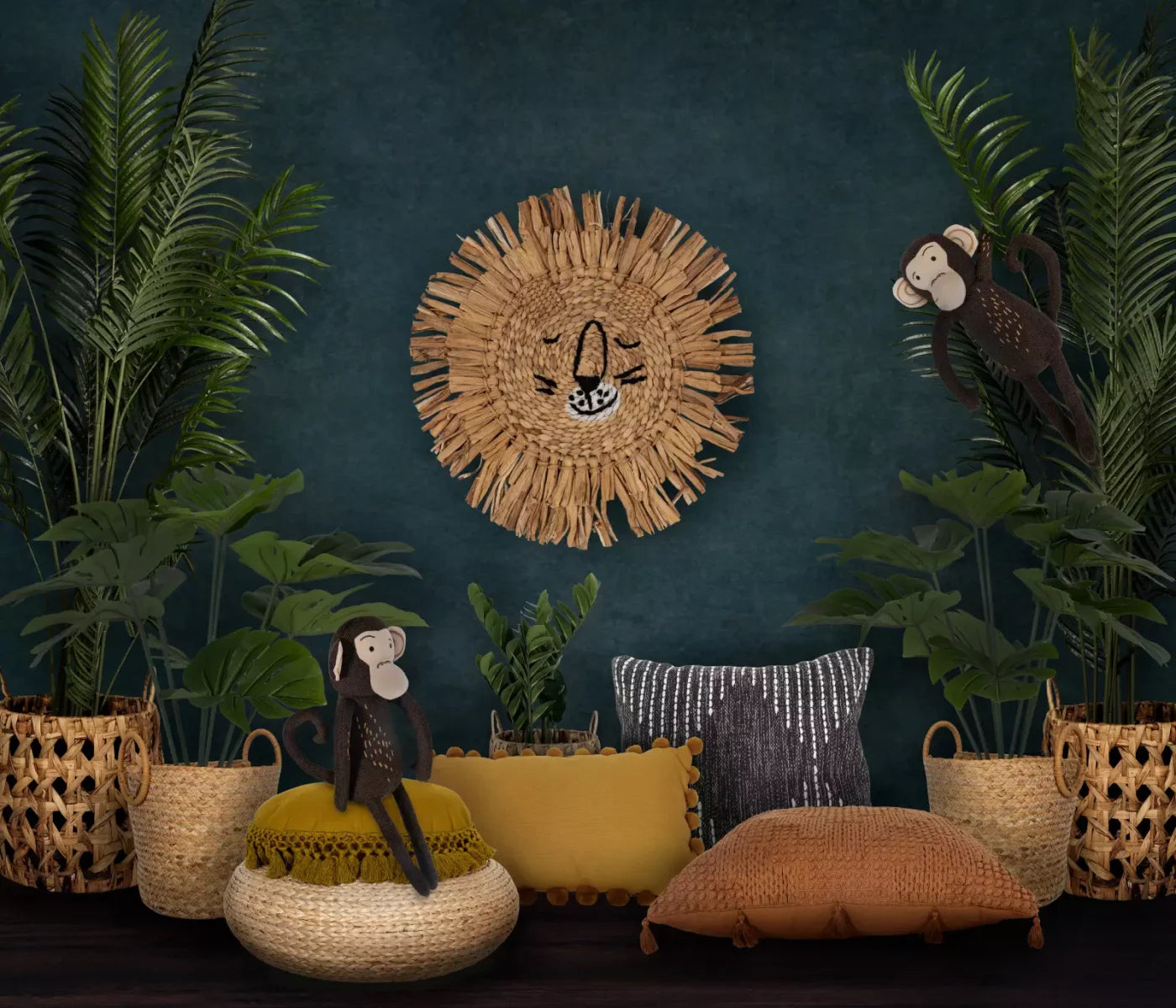 Jungle Love 12’X10’ Ultracloth (144 X 120 Inch) Backdrop