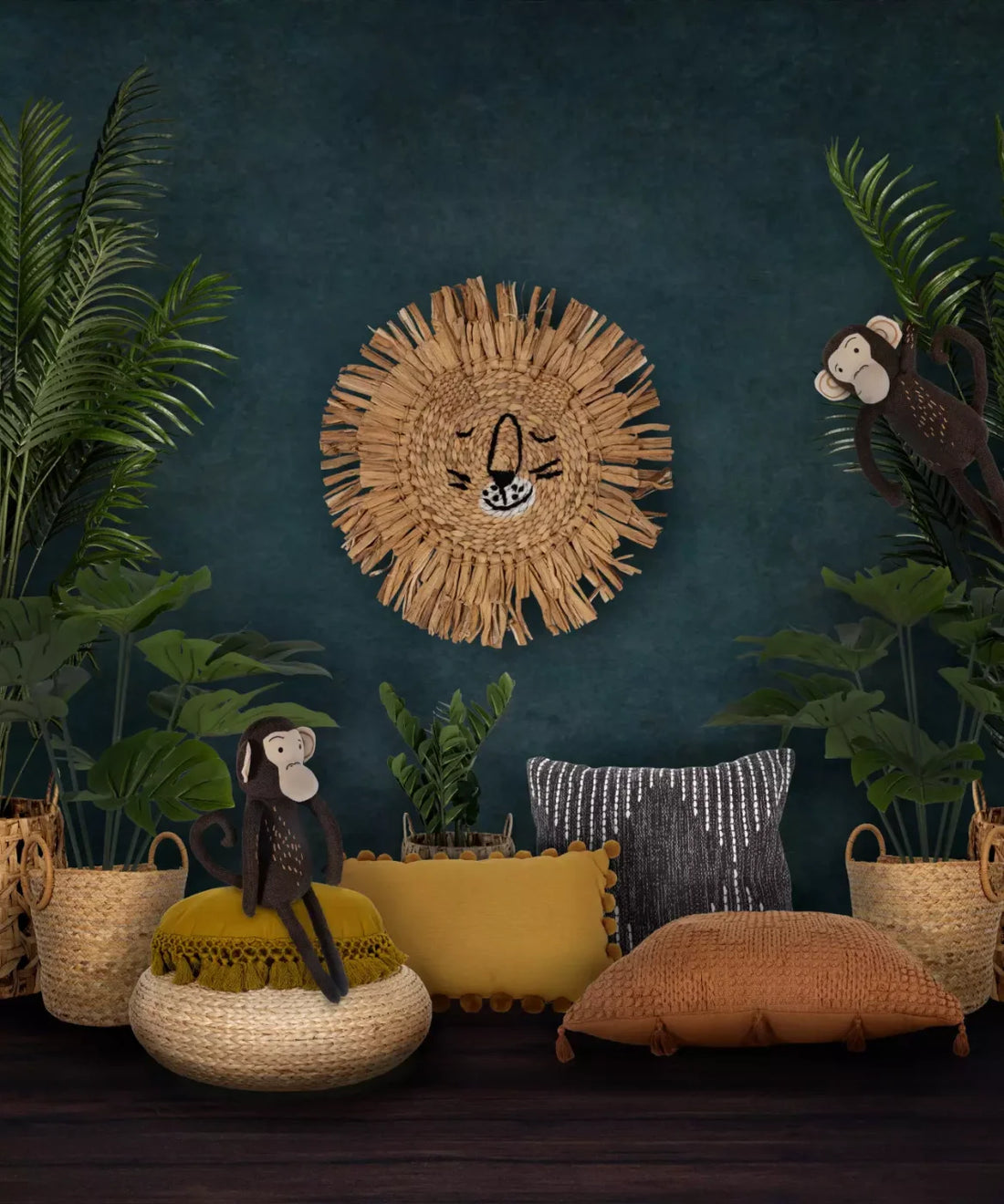 Brown Set Designs Backdrop for Photography