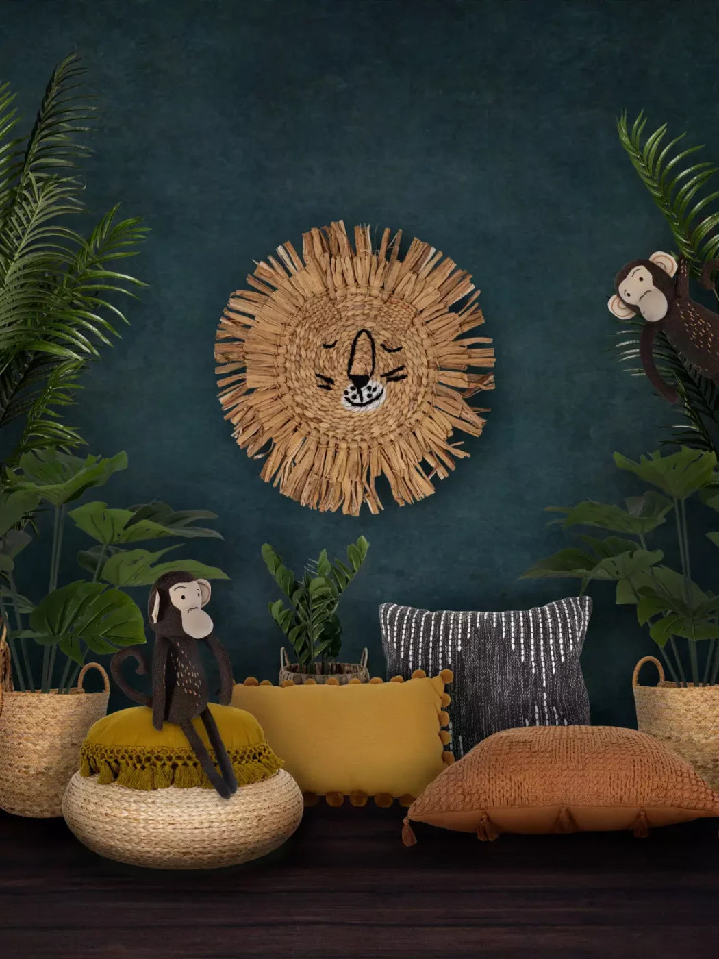 Jungle Love 5’X6’8’ Fleece (60 X 80 Inch) Backdrop