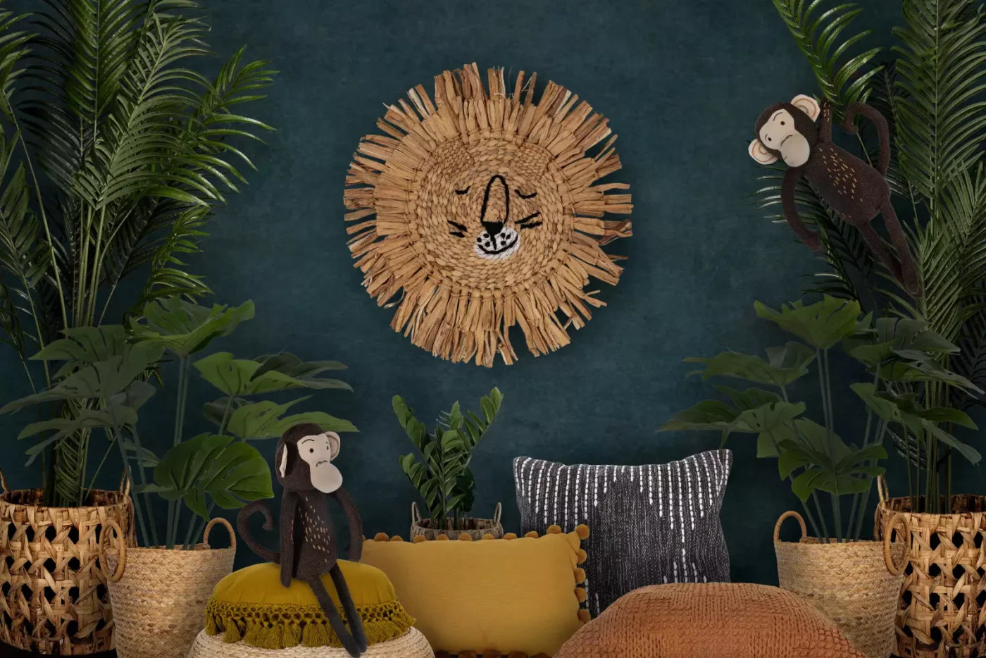 Jungle Love 8’X5’ Ultracloth (96 X 60 Inch) Backdrop