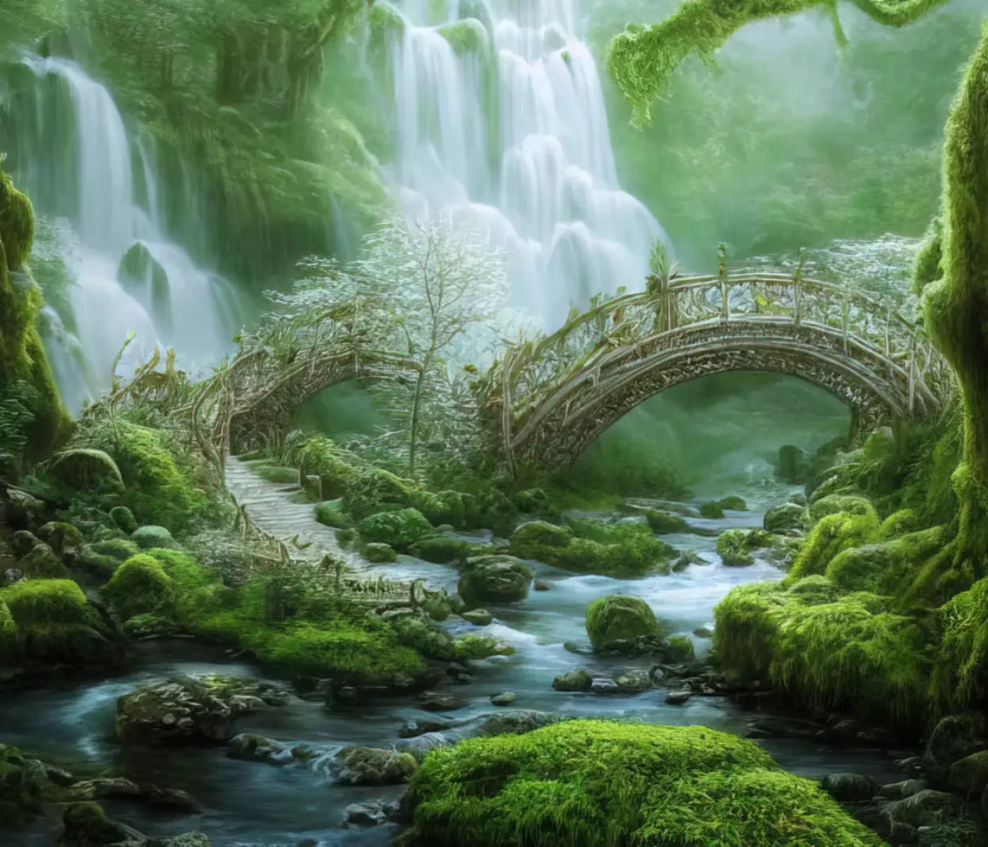 Jungle Mist 12’X10’ Ultracloth (144 X 120 Inch) Backdrop