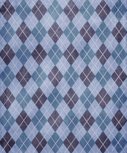 Blue Pattern Backdrop for Photography