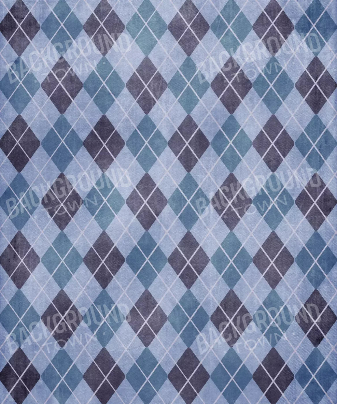 Blue Pattern Backdrop for Photography
