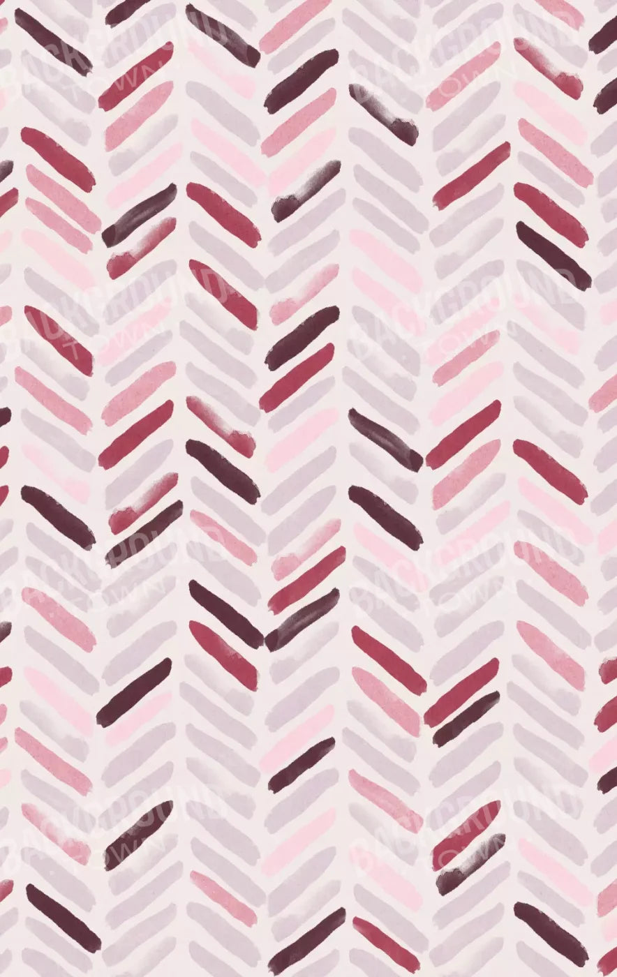 Justine Chevron 10X16 Ultracloth ( 120 X 192 Inch ) Backdrop