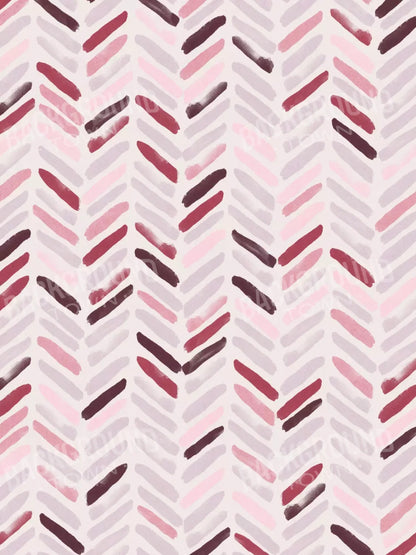 Justine Chevron 8X10 Fleece ( 96 X 120 Inch ) Backdrop