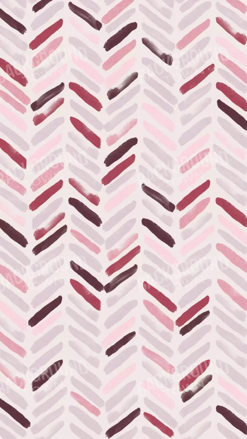 Justine Chevron 8X14 Ultracloth ( 96 X 168 Inch ) Backdrop