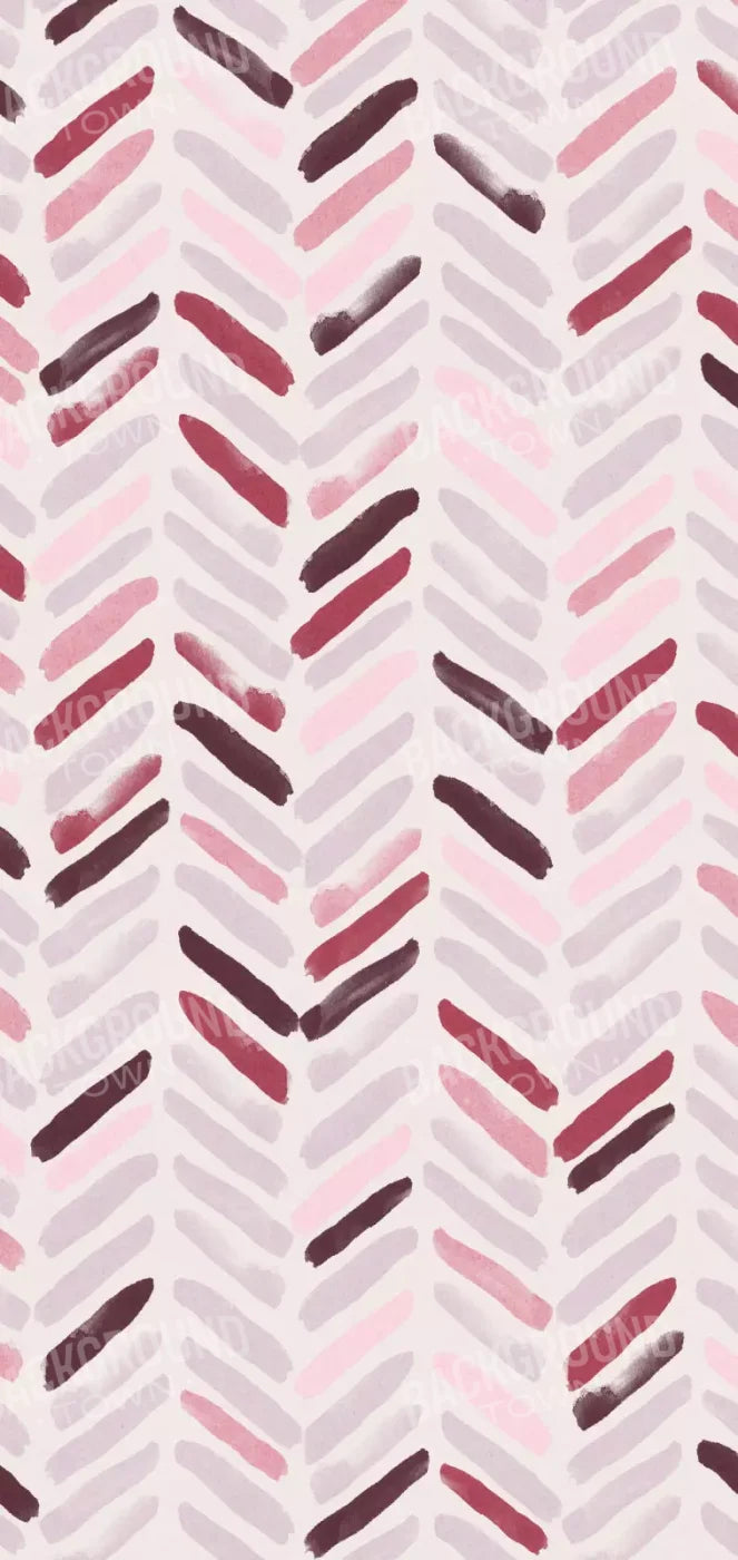 Justine Chevron 8X16 Ultracloth ( 96 X 192 Inch ) Backdrop